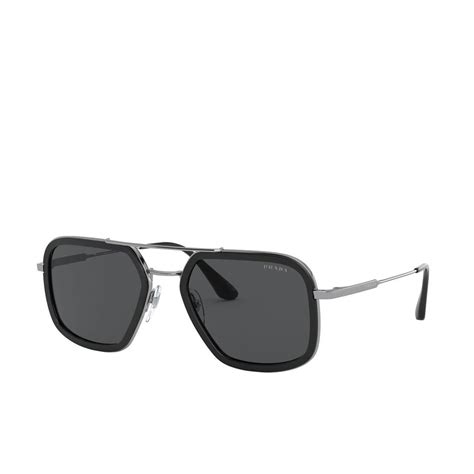 prada men sunglasses conceptual 0pr 57xs black|prada sunglasses men prices.